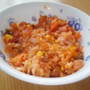 炊飯器で簡単トマトリゾット